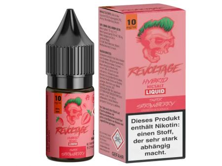 REVOLTAGE - Super Strawberry Nikotinsalz Liquid 10mg/ml - Erdbeer