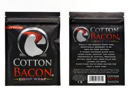 Cotton Bacon Comp Wrap 0,65mm (22AWG) NiCr + K