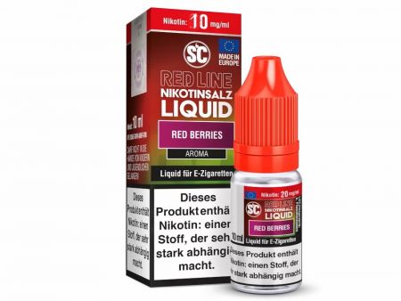 SC Red Line Nikotinsalz Liquid Red Berries 10mg/ml Nikotin - rote Beeren