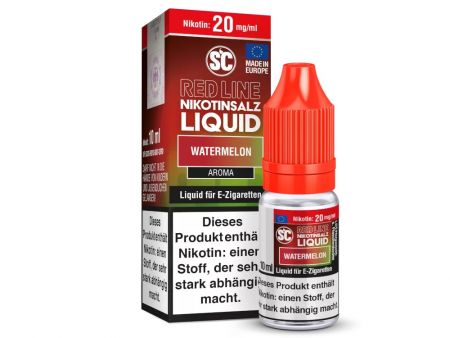 SC Red Line Nikotinsalz Liquid Watermelon 20mg/ml Nikotin - Wassermelone