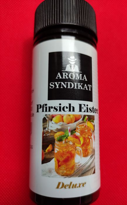 Aroma Syndikat 10ml Pfirsich Eistee Longfill Aroma für 120ml